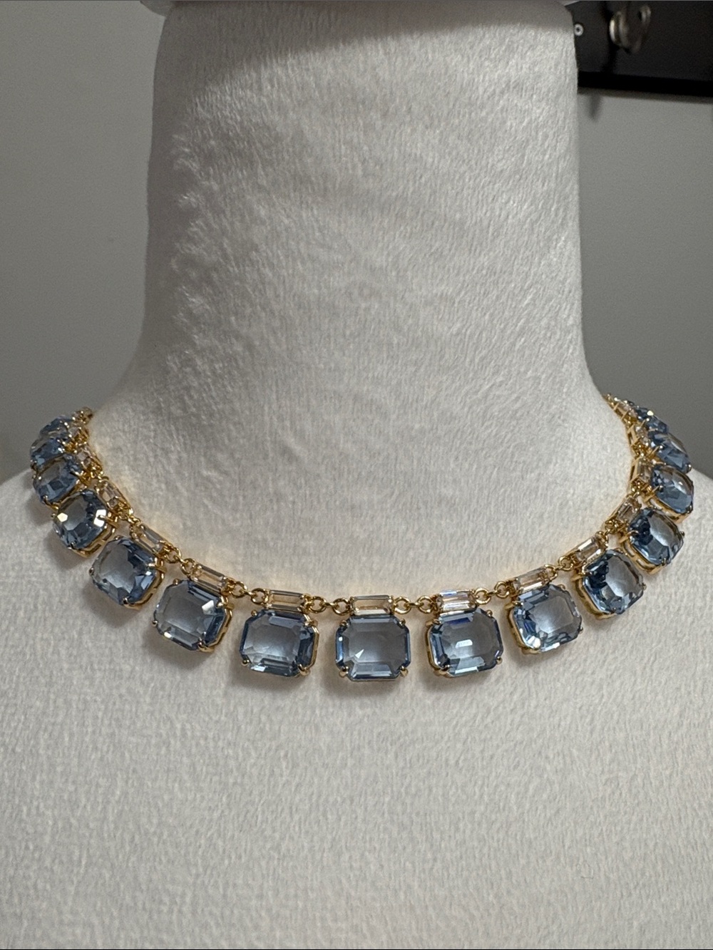 Lauren Ralph Lauren Light Blue Statement Necklace